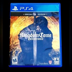 Kingdom Come: Deliverance Special Edition for PS4 Video Game EUC